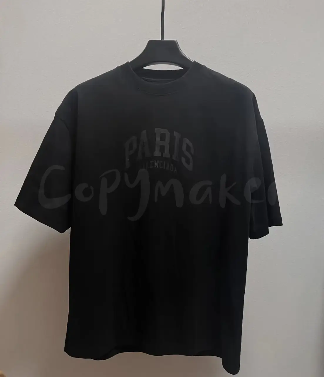 巴黎 BLC 23SS Paris 城市限定 印花 短袖T恤 活性黑