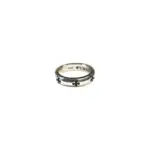 【預售】Chrome Hearts 凹十字花圓滑 白銅/純銀 戒指 克羅心