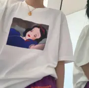 【預售】Sup 24FW week 8 Snow White Tee 白雪公主 印花 短袖T恤 黑/白：圖片 6
